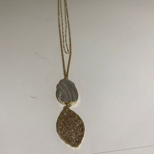 Nordstrom Stone Tiered Long Necklace